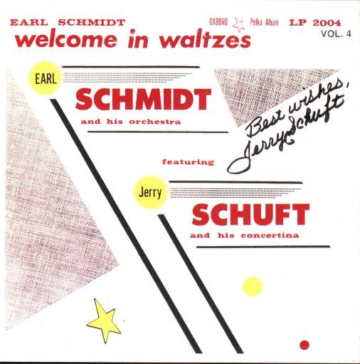 Earl Schmidt Orchestra Vol. 4 " Welcome In Waltzes " - Click Image to Close